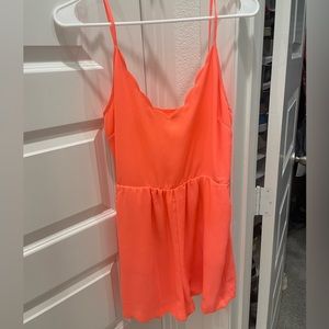 Pink romper